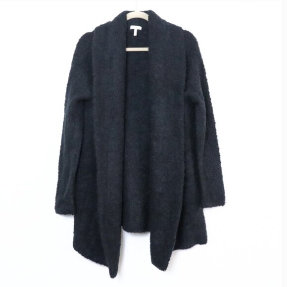 Joie Sweaters - Joie Solome Open Cardigan Black knit wool blend Medium